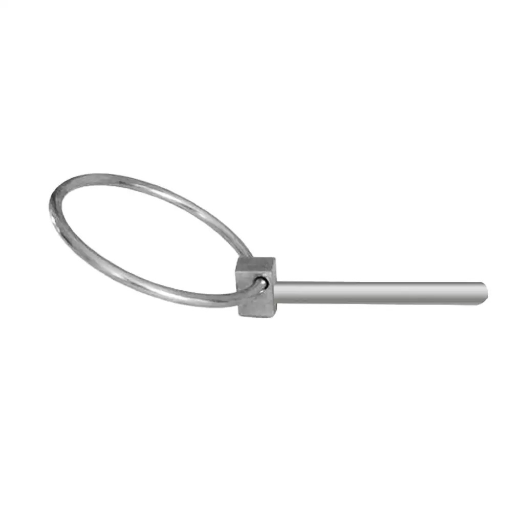 Silver Trailer Lynch Pin Clip Durable 316 Stainless Steel Trailer Accessories Hitch Pins for Canoe Kayak Dinghy Trolley