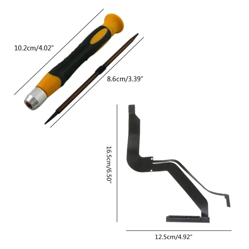 821-1480-A HDD Hard Cable สำหรับ 13 ใน A1278 HDD สายยางเท้าสกรูเครื่องมือฮาร์ดดิสก์ไดรฟ์สาย