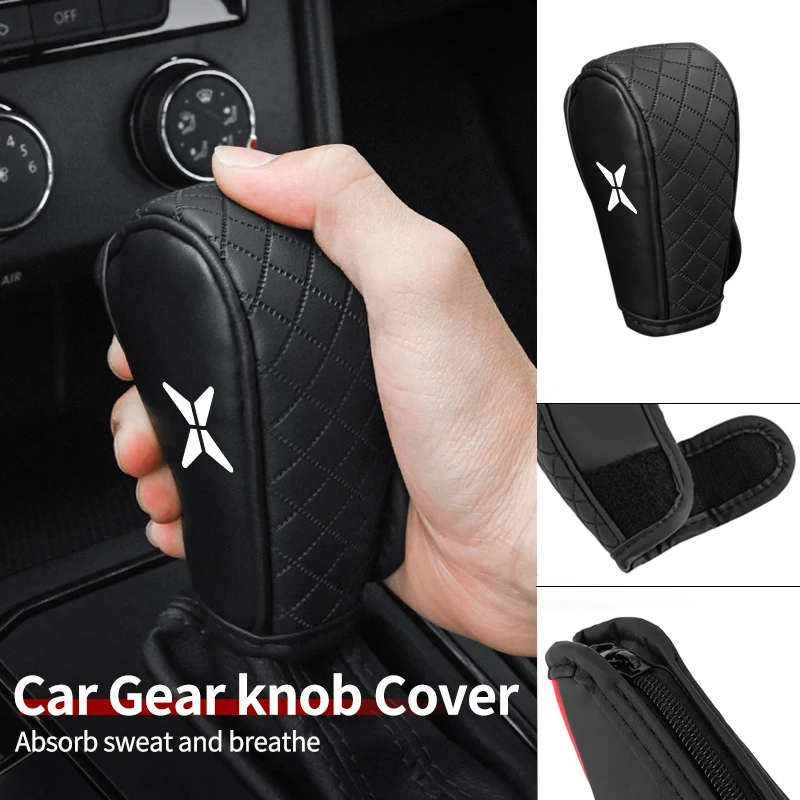 Car Shift Handle Cover Anti-Slip Anti-Scratch High Quality Wear-resistant Protector Cover For Xpeng P7 G3 G3i G9 P5 X2 N5 F30