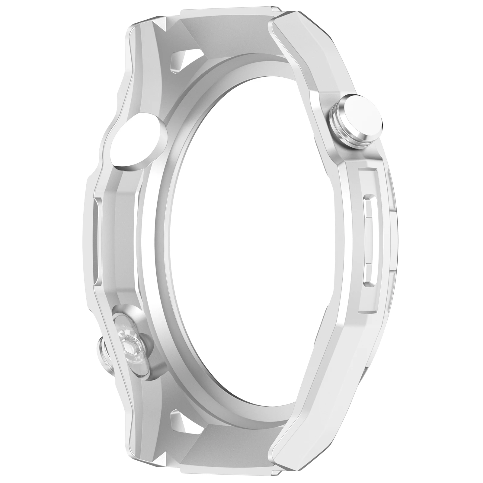 

PC Case Hollow Out Watch Frame Bumper Watch Protective Cover Frame Bumper Case Cover Accessories for Huawei Watch GT6 Pro 46mm