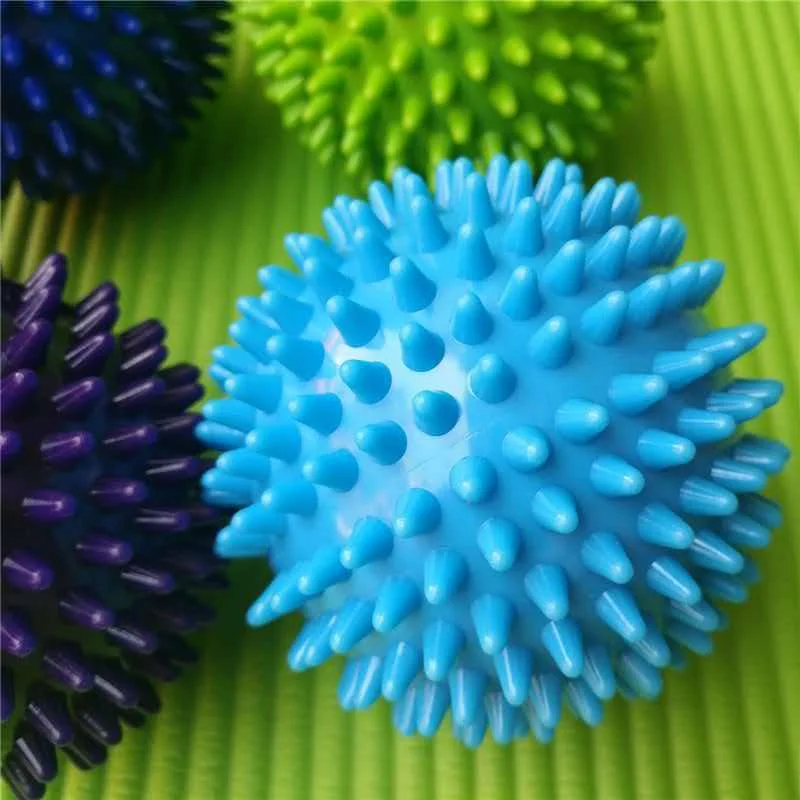 2PCS Massage Ball Spiky Hard Deep Tissue Roller Acupressure Reflexology Occupational Therapy Stress Reliever Fidget Toys Adults