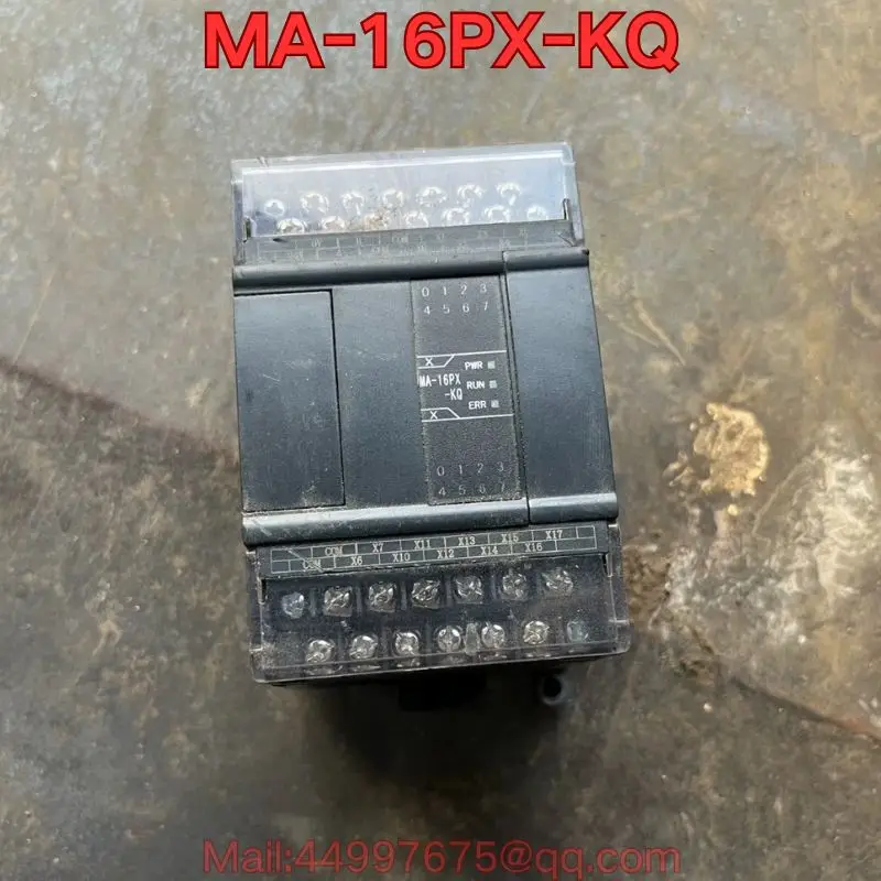 

Second-hand MA-16PX-KQ PLC controller functional test is normal