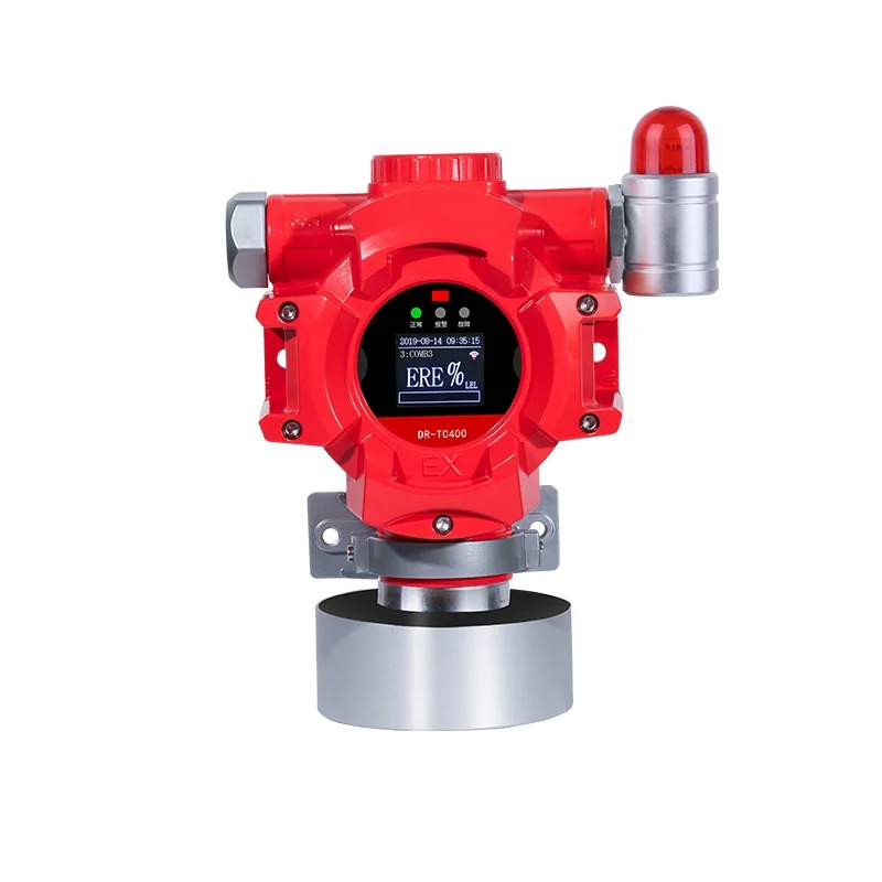 4 détecteur de gaz fixe multi détecteur de gaz LEL CO O2 H2S détecteur avec écran LCD RS485