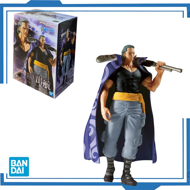 Bandai Original BANPRESTO Anime ONE PIECE Benn Beckman PVC figura de acción coleccionable modelo juguete muñecas estatuilla ornamento regalos