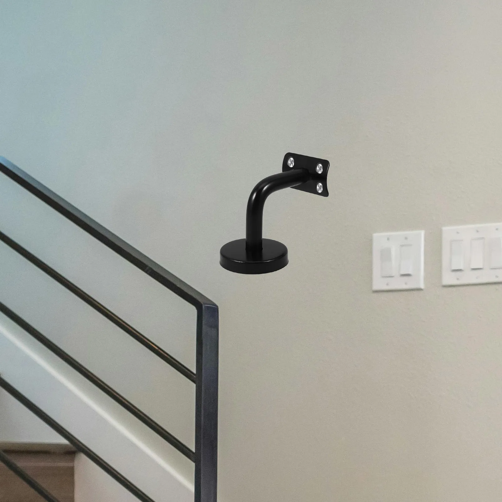 Soporte de Pared para Pasamanos, 5 Piezas, Acero Inoxidable, para Baño, Pasillo, Barandilla de Escalera, Barra de Agarre, Herrajes de Fijación