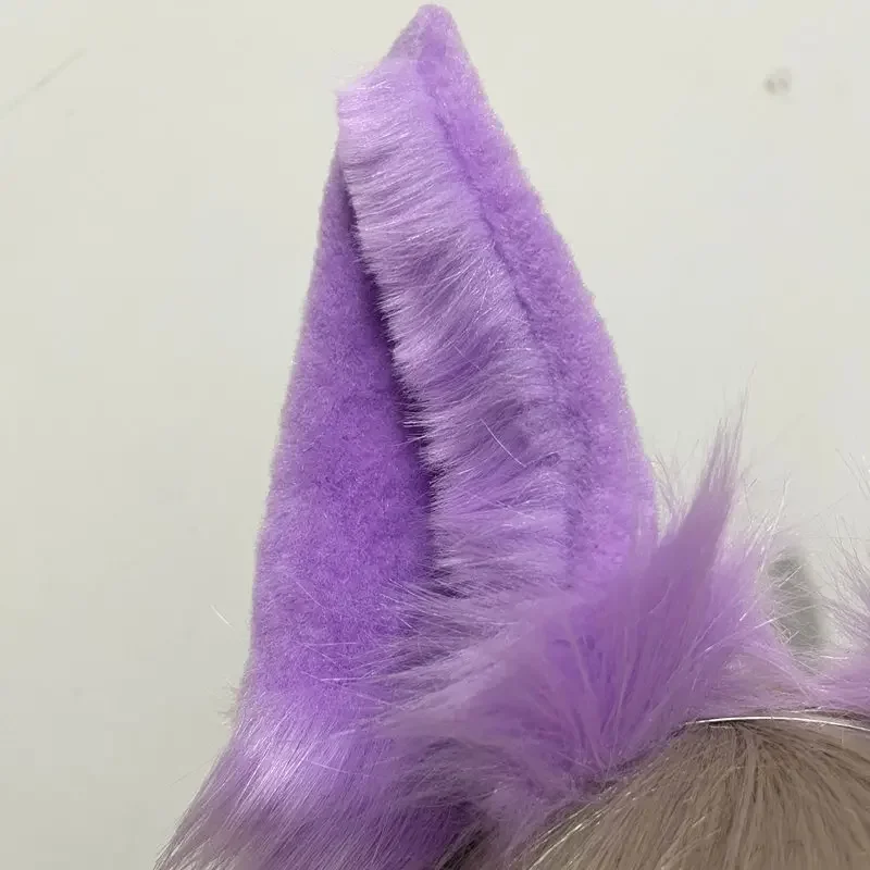 Handmade Beast Ear Hairhoop Anubis Ancient Egyptian Myth God of Death Ear Dog Wolf Ear Lolita Christmas Halloween Cosplay