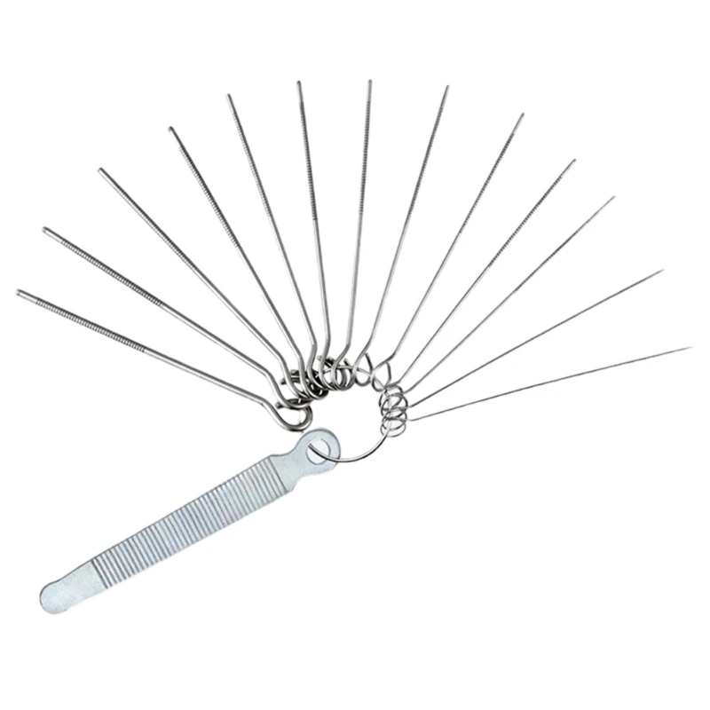 Fichier fente d'écrou guitare, tiges sciage cordes, outils réparation guitare, fichier d'affûtage