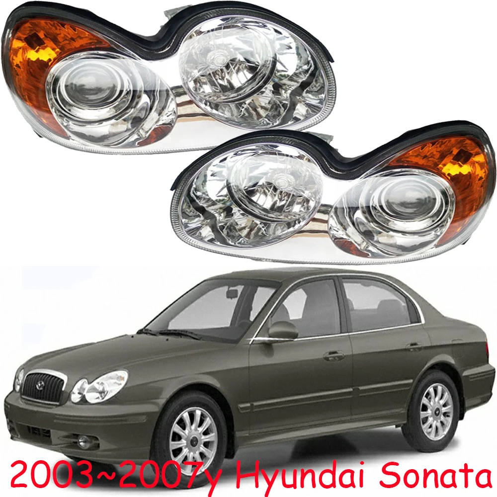 

1pcs car bumper headlamp For Hyundai sonata headlight 2003~2007y head lamp for Hyundai Sonata fog lamp