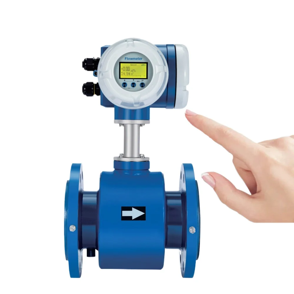 

Dn100 Electromagnetic Flow Meter Positive Displacement Flow Meter Electromagnetic Flow Meter Rs485