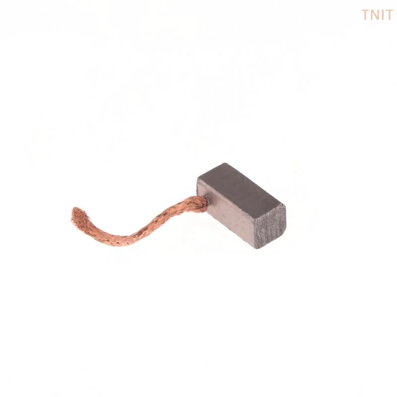 [J] 4PCS DIY Accessories 6x6x12mm Electric Motor Carbon Brush Power Tool Blower Fan  Brushes