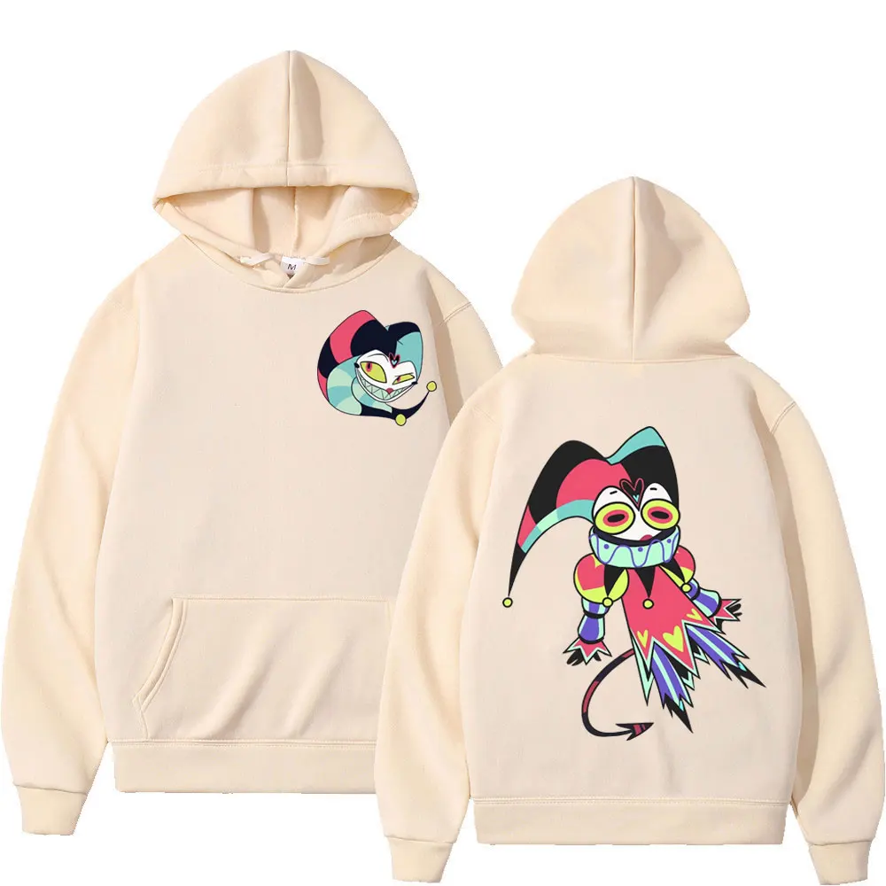 Helluva Boss Hoodies Women Men Fashion Blitzo Vivziepop Cartoon Graphic Hoodie Streetwear Gothic Y2k Autumn Winter Sweatshirt