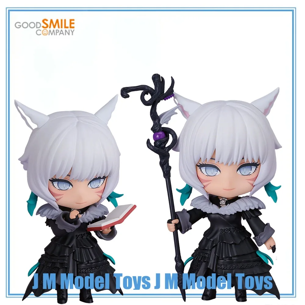 【JM】100% Original Good Smile Company Nendoroid # Figura de Acción de Yshtola Rhul de Final Fantasy XIV, Serie Coleccionable 3070, Modelo de Juguete