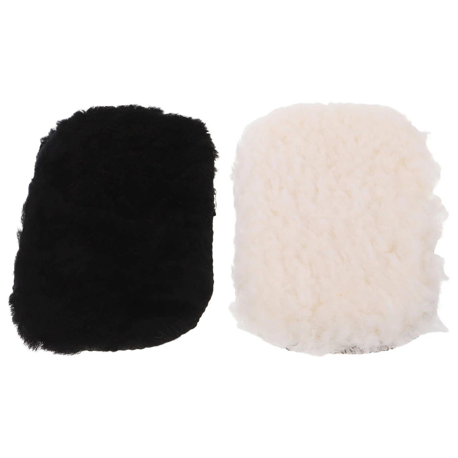 

2Pcs Wool Polishing Gloves for Shoes and Car Care Soft Material Shine Restoration Multi-Purpose Cleaning Glove for Sofa