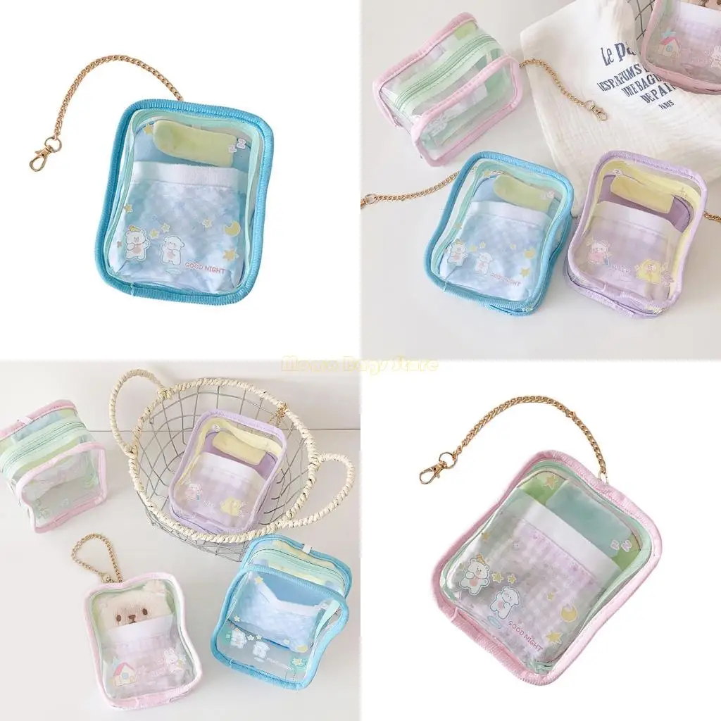 

X90D Cartoon PVC Display Bag Storage Holder For Girls Books Event Organization