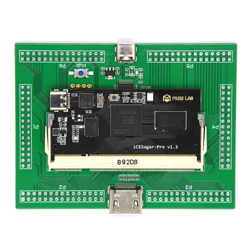 Imagem -05 - Icesugar Pro Fpga Development Board Malha Ecp5 Risc-v Linux Módulo Sodimm