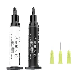 WYLIE-Efeito Original Selante de Chip para Celulares, Cura Rápida, Selador de Disco Rígido, CPU Seal Glue, IC Repair Adhesive, 30 Segundos