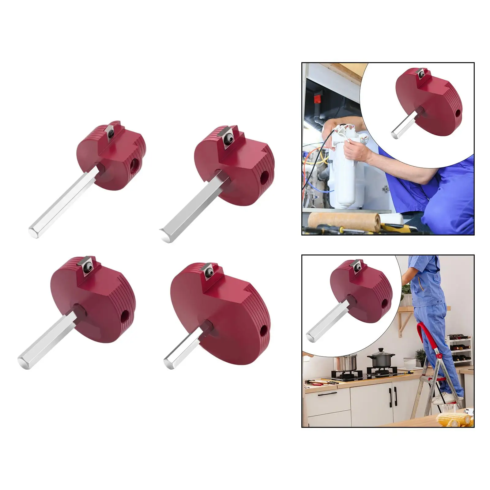 

Pipe Reamer Easy to Use Professional Accessories Plumbing Tool High Performance Pipe Fitting Reamer for Drain Lines Vent Lines