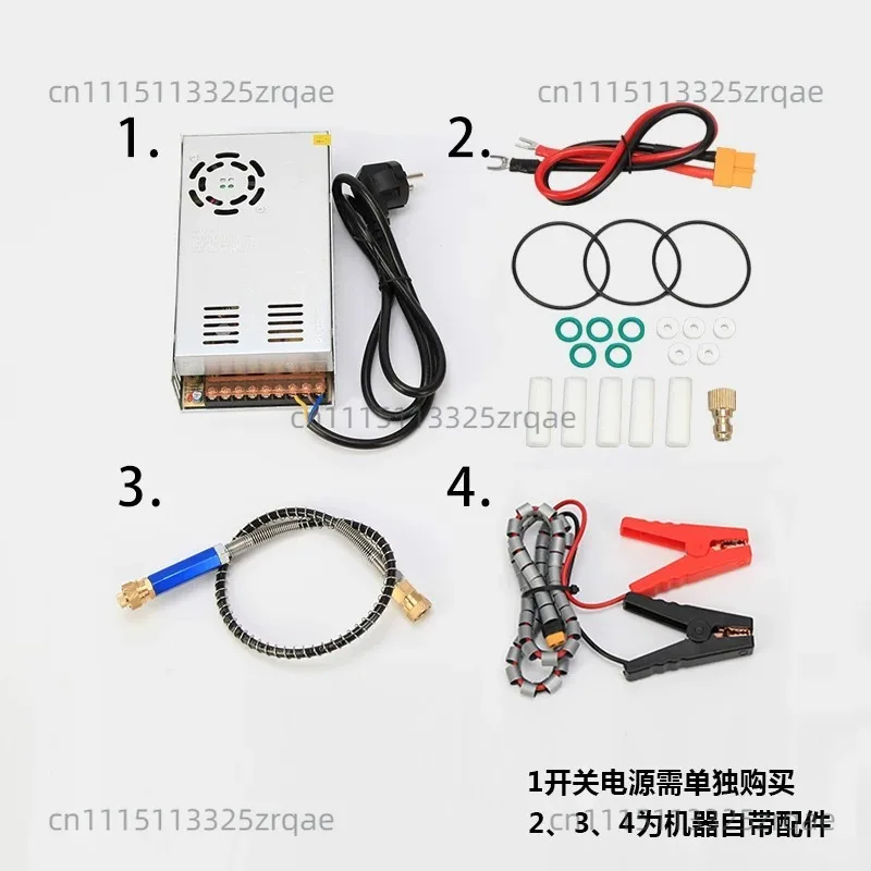 110V/220V PCP Air Compressor 4500Psi 30Mbar Pump Oil/Water-Free High Pressure Apply To Air Rifle Diving Bottle Dual-use 12V-220V
