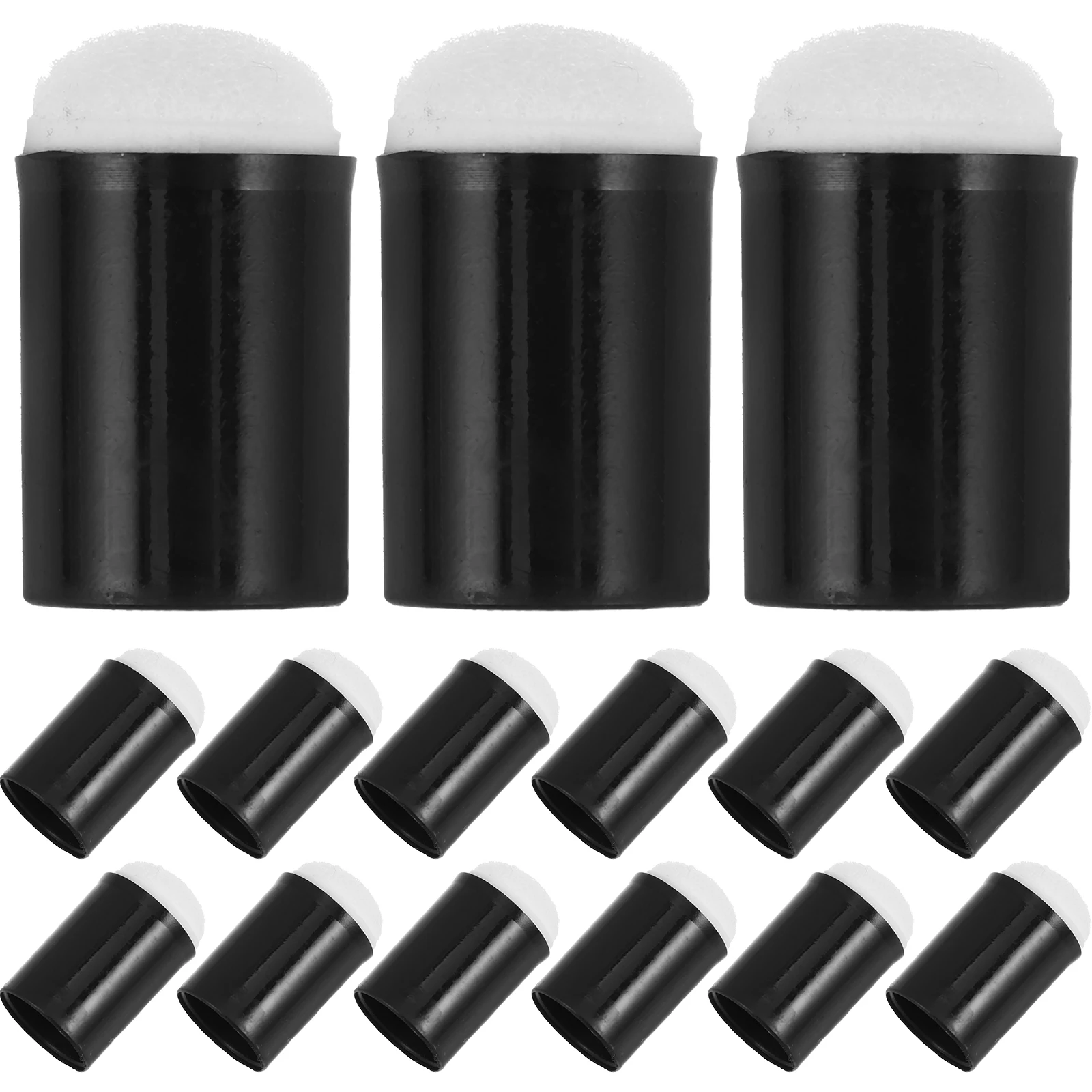 

20 Pcs Finger Painting Set Sponge Applicators for Kids Education Diy Tools Soft Material Plastic Stencil Painting