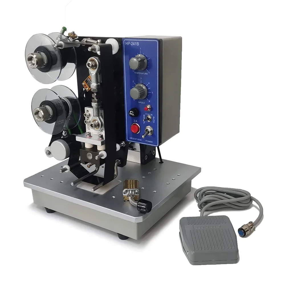 Semi‑Automatic Hot Foil Coding Printer HP-241B, for Expiry Date & Batch Number Marking