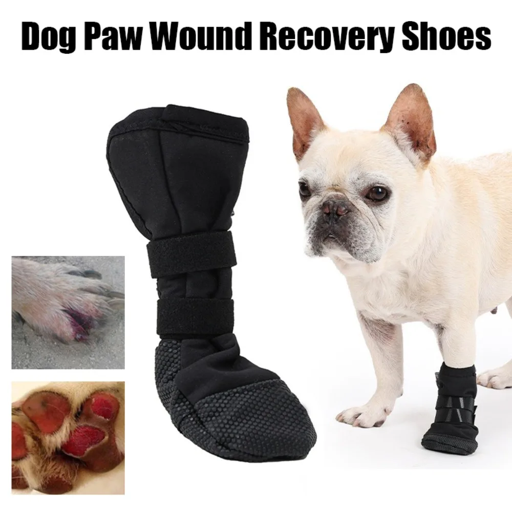 Pet Waterproof Foot Supplies Cover Dog Post-surgery Injury Protection Cover Four Feet Can Be Used Protect Dog Paw Shoe Cover