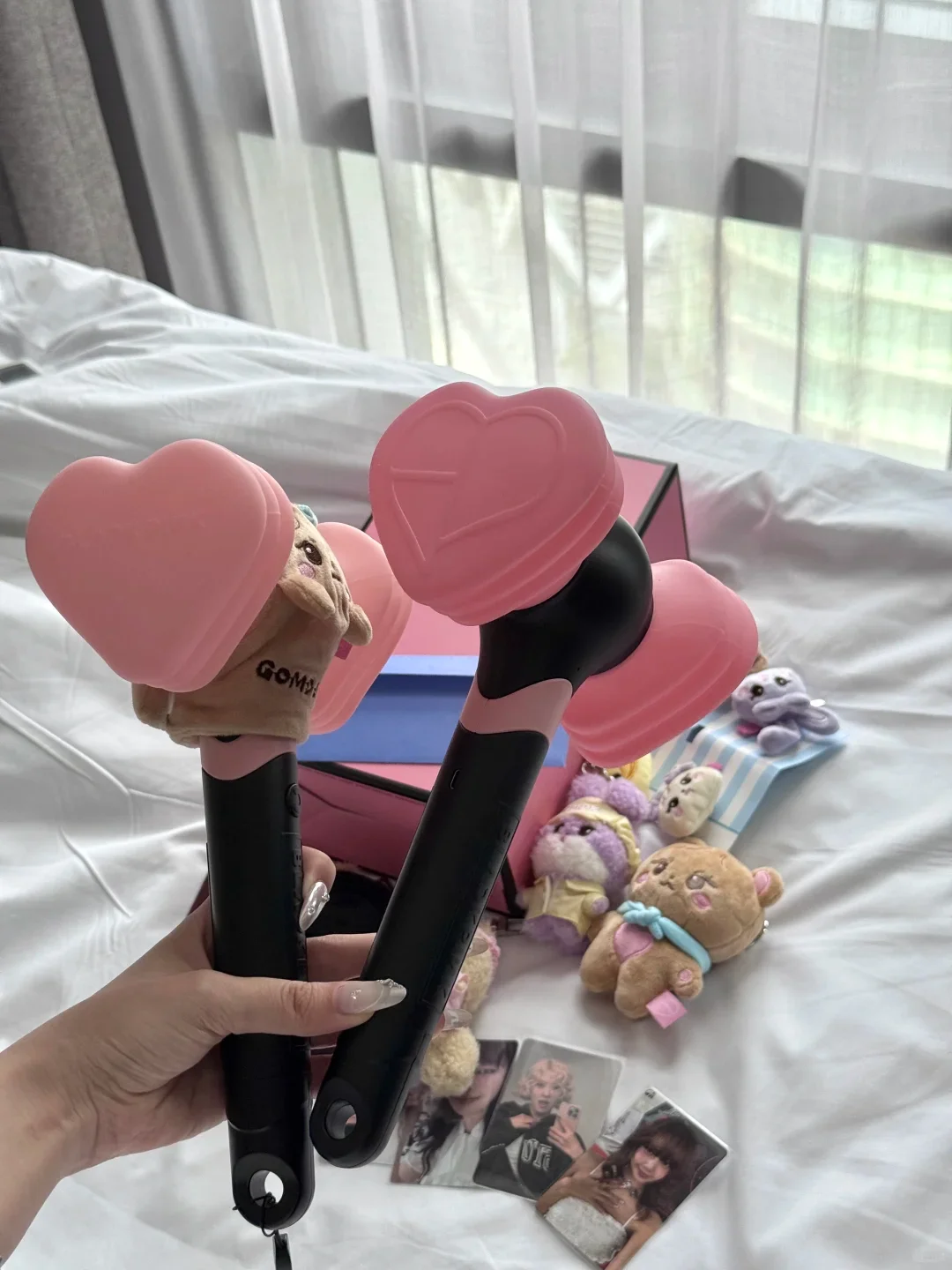 

Led Lamp Stick Pink Concert Lamp Hiphop Lightstick Fluorescent Stick Shiny Led Novelty Pink Toy Gift For Fans Support Idol