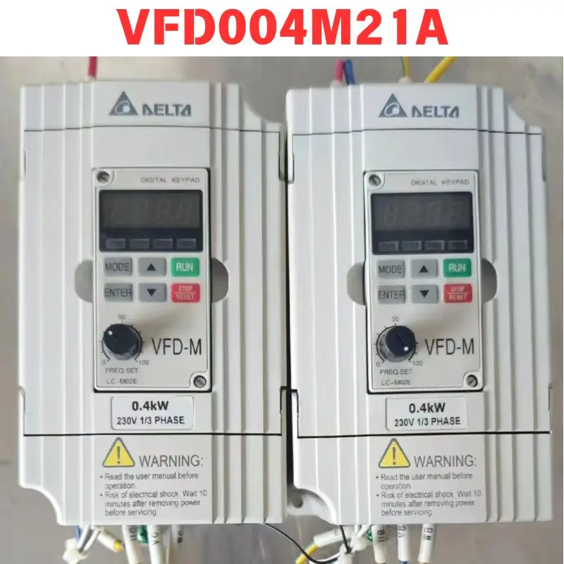 Used VFD004M21A inverter Functional test OK