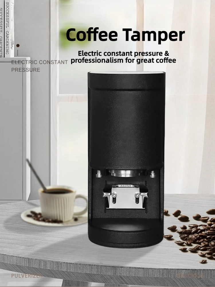 

CAFOVO TE-2 58 мм автоматическая машина для тампера кофе с сенсорным экраном, электрический трамбовка для эспрессо 58,5 мм, электрический трамбовка, регулируемый