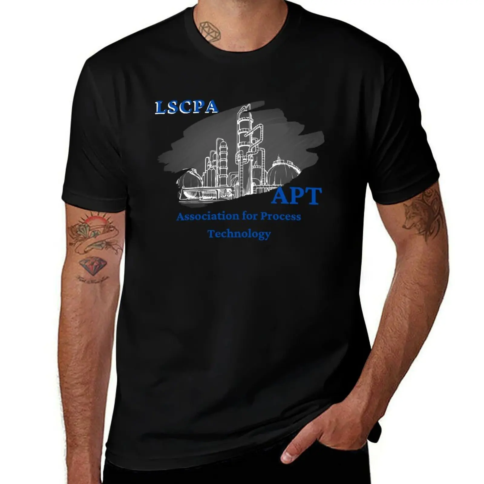LSCPA - APT Association for Process Technology T-Shirt Long Lasting Casual T-Shirt