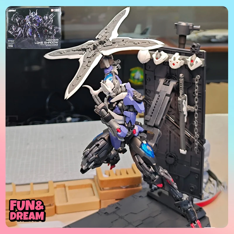 Hemoxian Over Zero Series Lone Shadow Action Figure NBD-009 1/10 Scale Assembly Children Toys Nonzero Studio Decor Birthday Gift