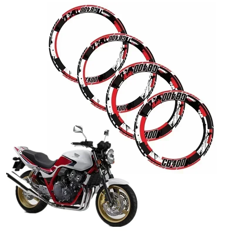 

For HONDA CB400 CB 400 Motorcycle Motor Parts Contour Wheel Decoration Decal Sticker - 1