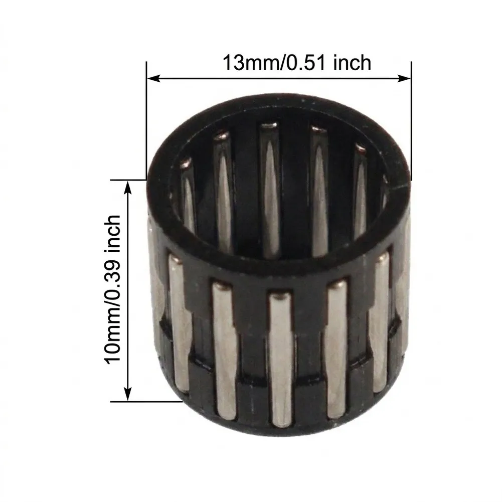 For Chainsaw Maintenance Sprocket Bearing Crankshaft Bearing Power Tool Part 10x13x13mm Size Metal Construction