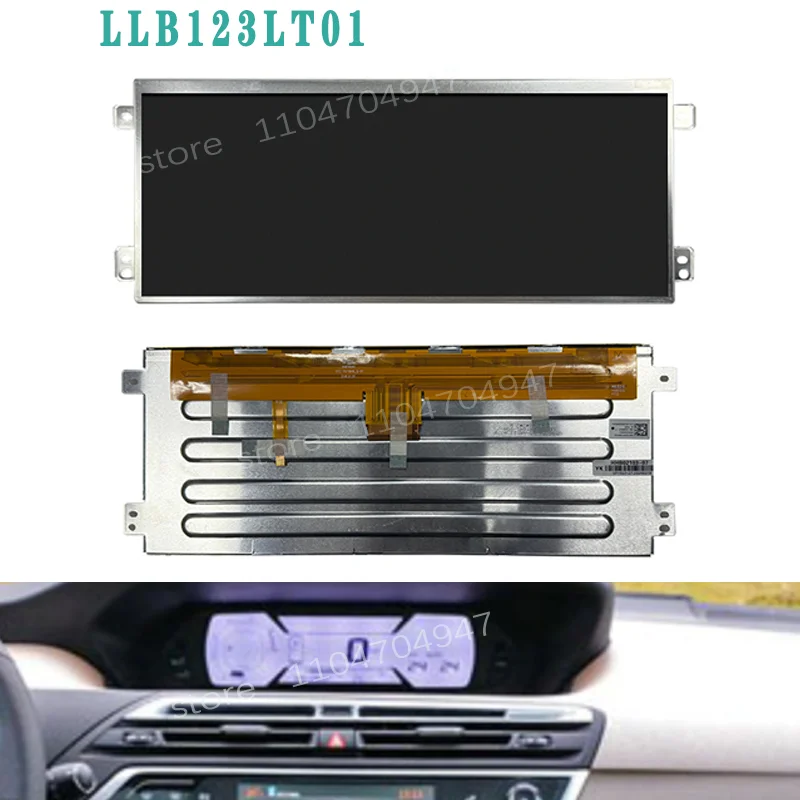 

ЖК-экран LLB123LT01 для Citroën C4 Picasso 9808851580 9815286580, SpaceTourer, Peugeot 3008, автомобильная GPS-навигация