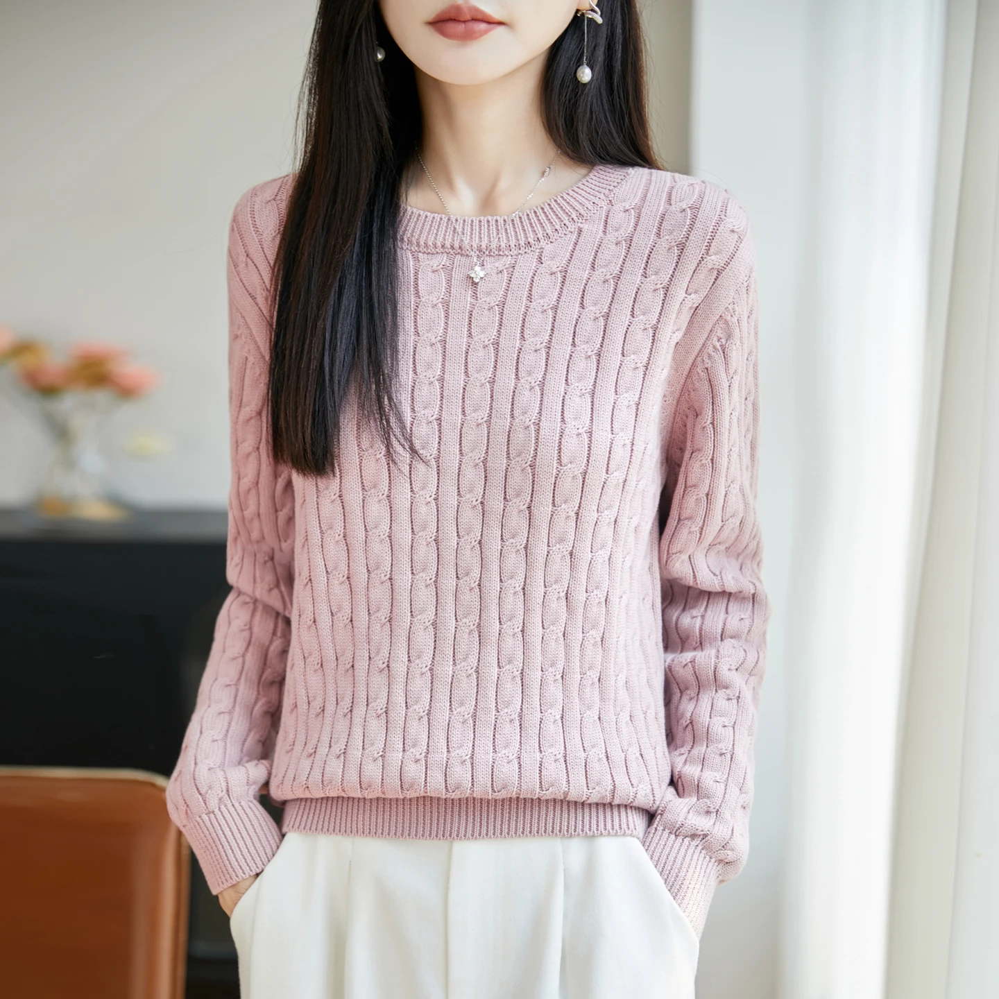 100% pure cotton vintage hemp  - огляд і ціна Undershirt Crew Neck