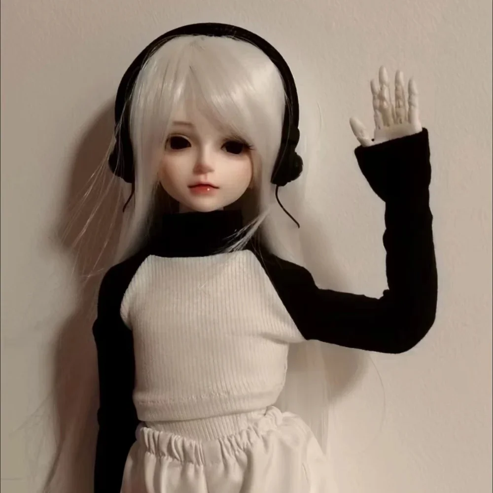 New Arrived Doll\'s Headphones for 1/4 1/6 Bjd Doll Doll Accessories Play House Fashion Girl Toys Dress Up Handsome Gift, No Doll