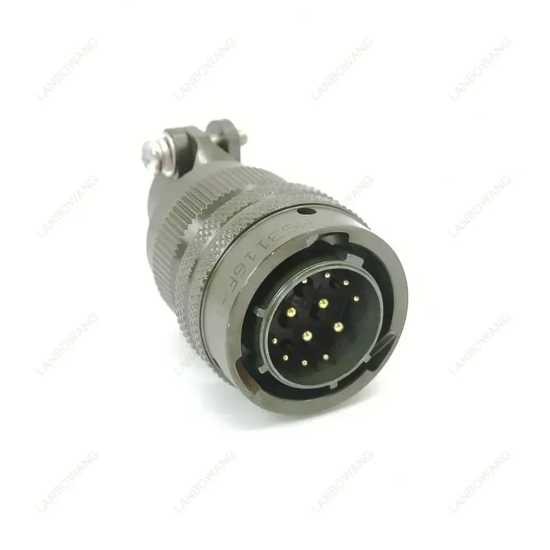 High Quality MIL-DTL-26482 Series 1 Connector, MS3116F14-12P 12Pin Cable Mount Male Plug, Solder Terminals