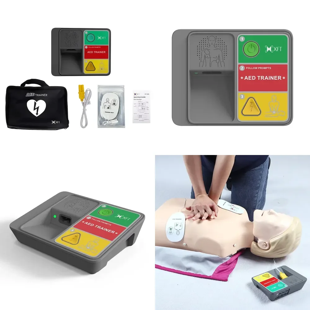 -120N Trainer Automatic External for CPR & First Aid Training Plastic Material Medical Science