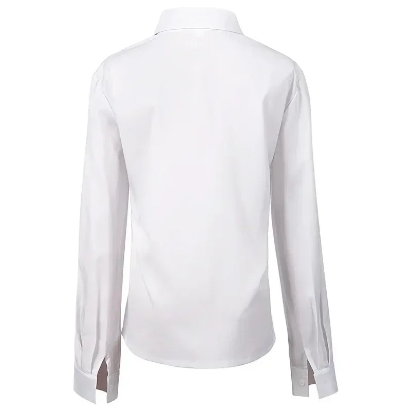 Halloween Cosplay Costume Women Vintage White Ruffled Renaissance Victorian Shirts Medieval Steampunk Long Sleeve Shirt Party