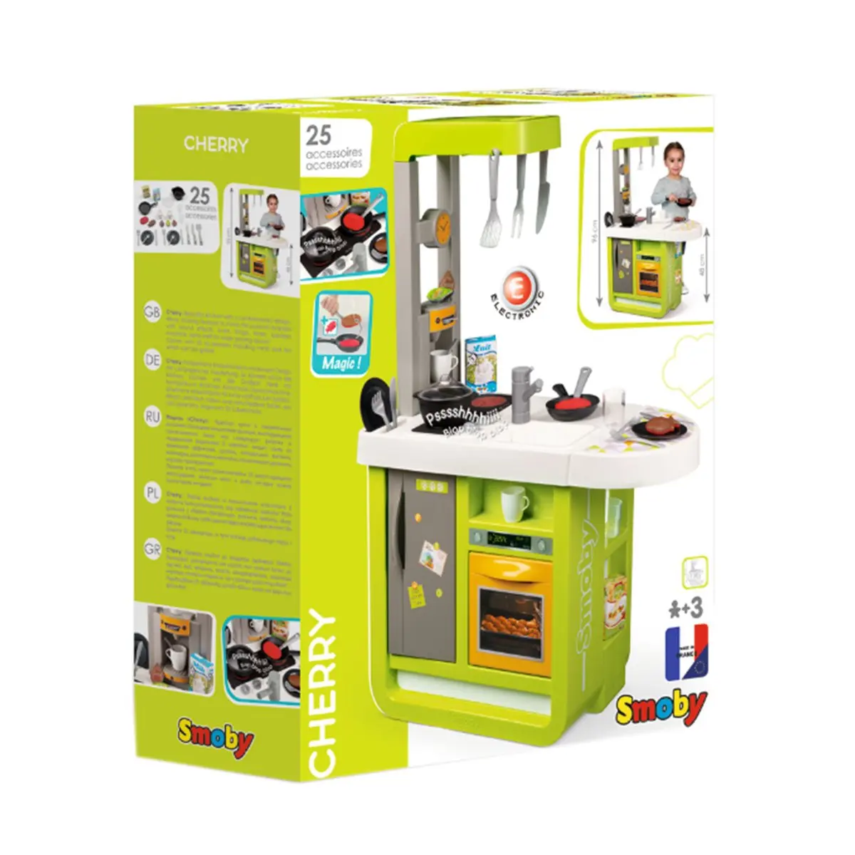 310909 Cherry kitchen set