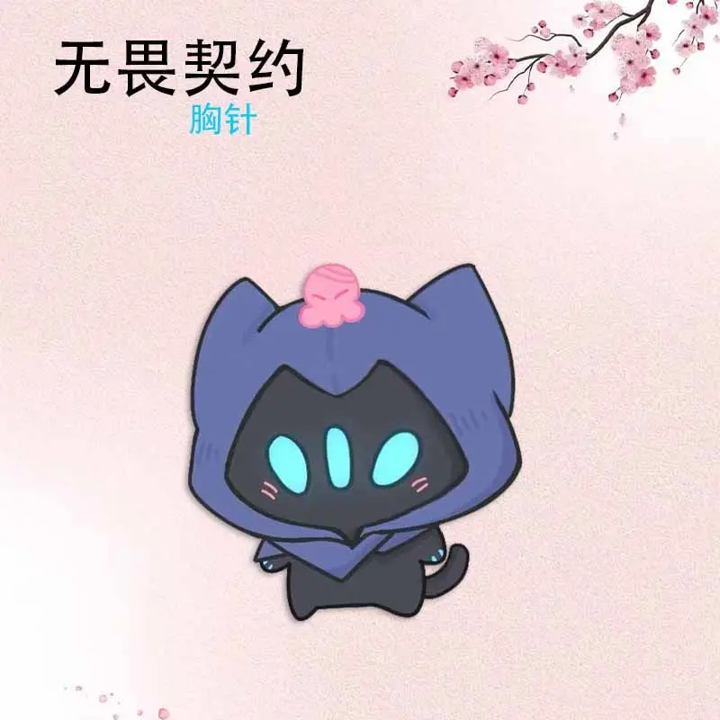 VALORANT أنيمي بروش شارات لعبة راينا اومين سكاي دبابيس الإكسسوارات لحقيبة الملابس قلادة الاطفال الأصدقاء هدية لمحبي اللعب كوس #4