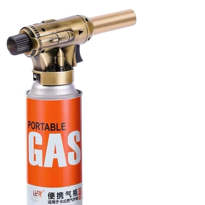 

Full copper tube spray gun burning pig hair metal spray gun cassette gas tank welding gun