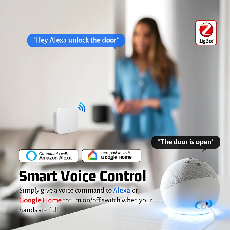 Tuya ZigBee Smart Door Lock, APP Controle Remoto, Eletrônico Biométrico Fingerprint Desbloqueio, Digital Inteligente Elétrica Senha Bloqueio