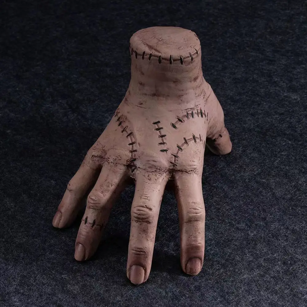 Halloween Horror Props Broken Hands Horror Wednesday Thing Hand Toy Latex Figurine Home Decor Desktop Crafts Party Costume Prop