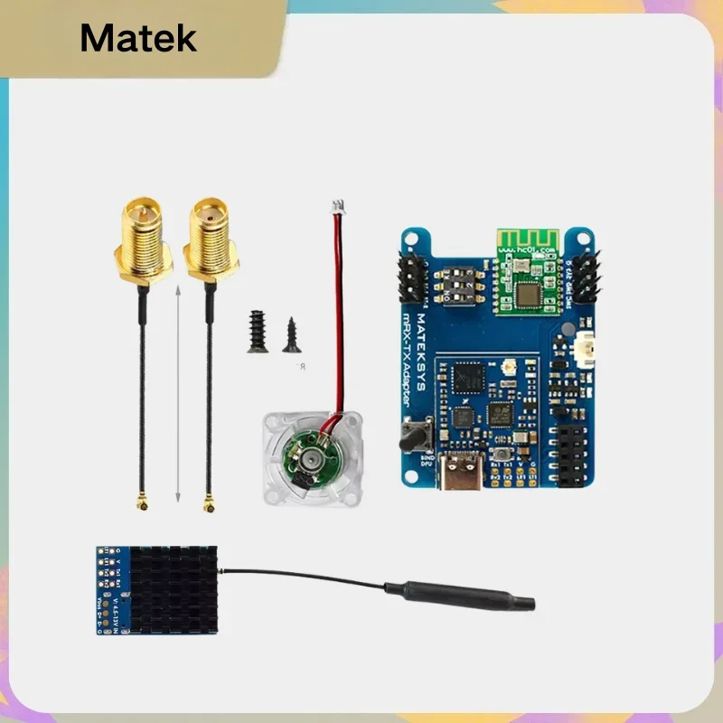 VoltSMATEK MR24-30-TX MLRS MAVLink 2.4G TX Module, 30dBm LoRa RF For FPV Long Range Drone, RC Transmitter Kit Parts