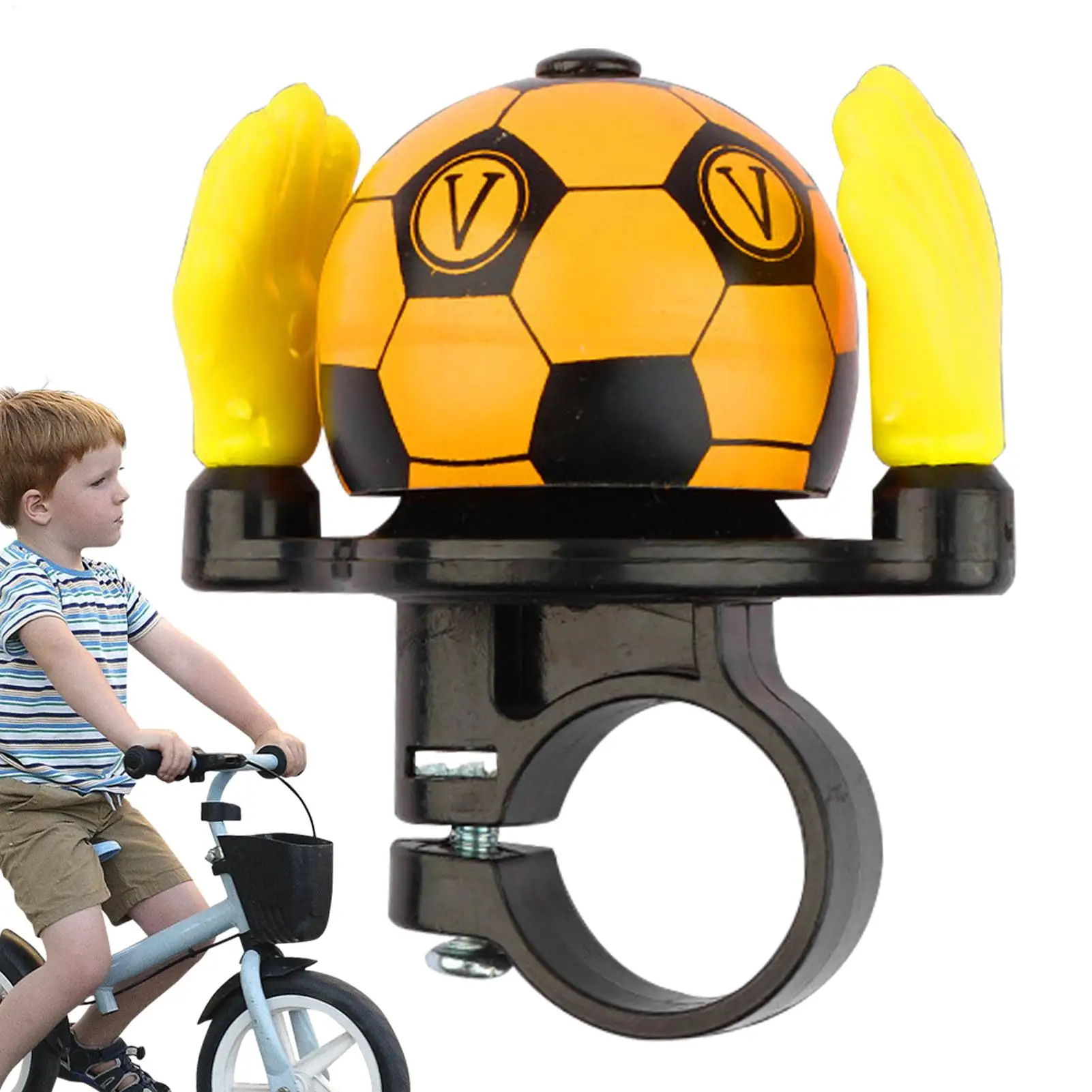 

Kids Bike Horn Soccer Aluminum Bicycles Horn Bicycles Accessories For Kids Youth Adults Beach Cruisers Mountain Biking Road
