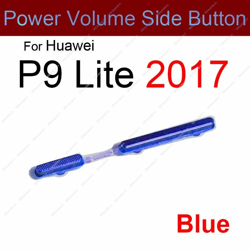 ON OFF Power Volume Buttons For Huawei P9 P9 Plus P9 Lite 2016 2017 Up Down Power Volume Side Button Switch Keys Repair Parts