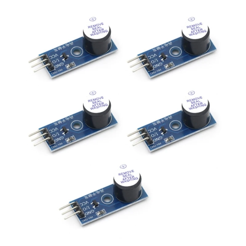 462D Passive High Level Triggers Buzzer Alarm Sound Module for Microcontroller Projects DC3.3-5V for Homes Automation