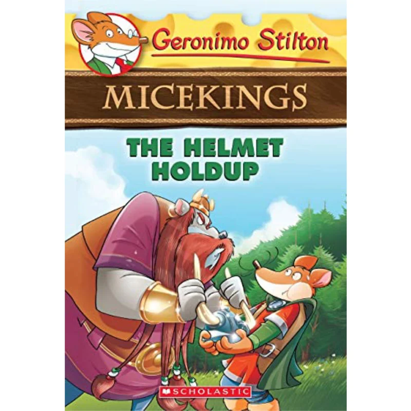 Gs Micekings 6 El casco Holdup Geronimo Stilton Scholastic Malasia 9781338159219 Libro
