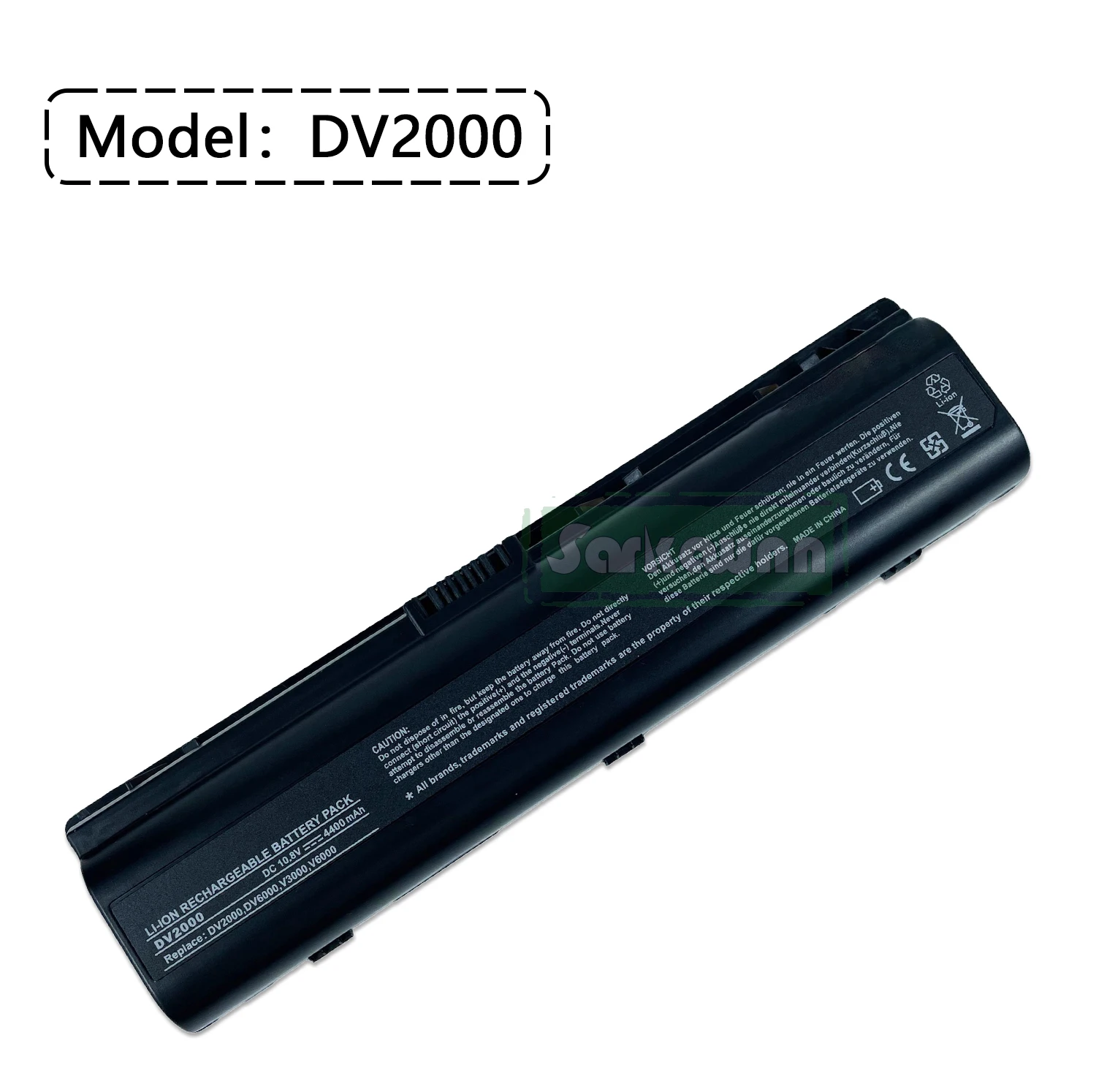 SARKAWNN DV2000 Laptop Battery For COMPAQ Presario A900 C700EM C700ET C700LA C700 Series  C700T C700XX C701LA C701TU C701XX