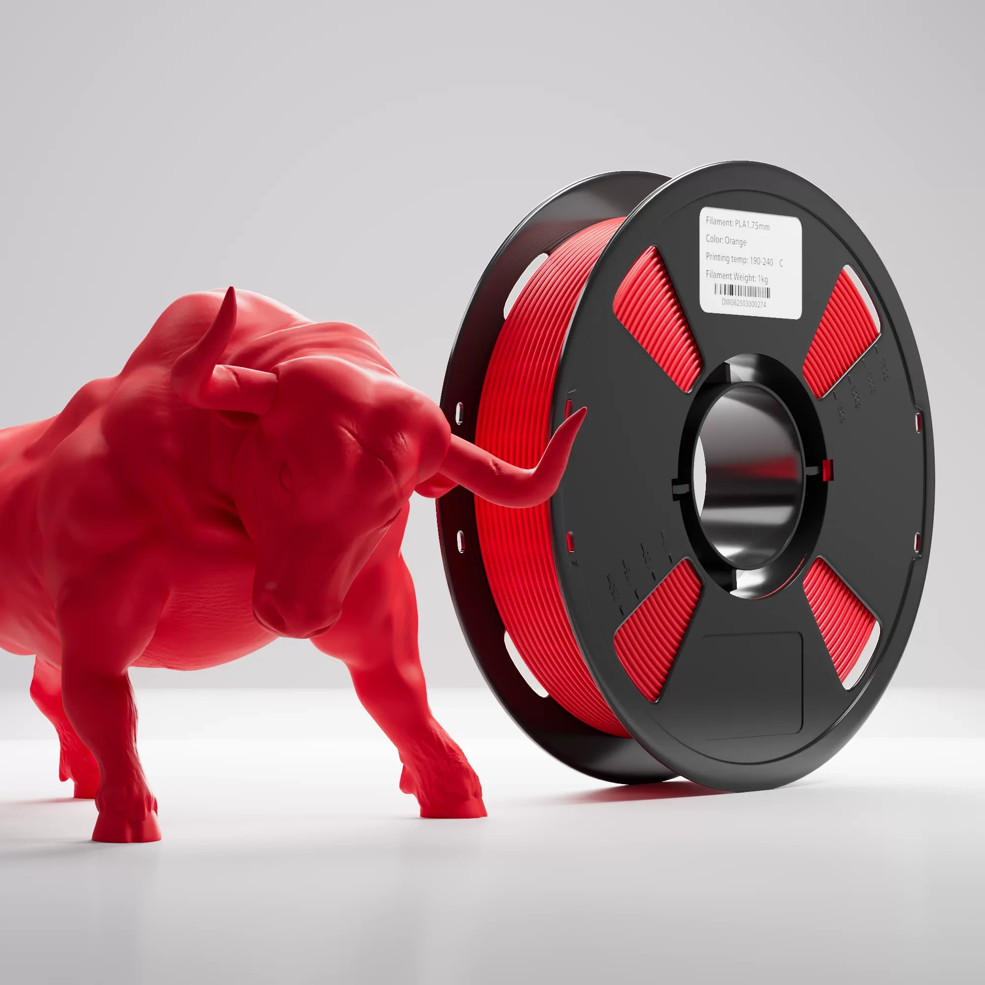 5KG PLA-HT Filament 2.85mm High Temp PLA, No Annealing Required, High Speed 3D Printer Filament, Clog-Free & Eco-Friendly